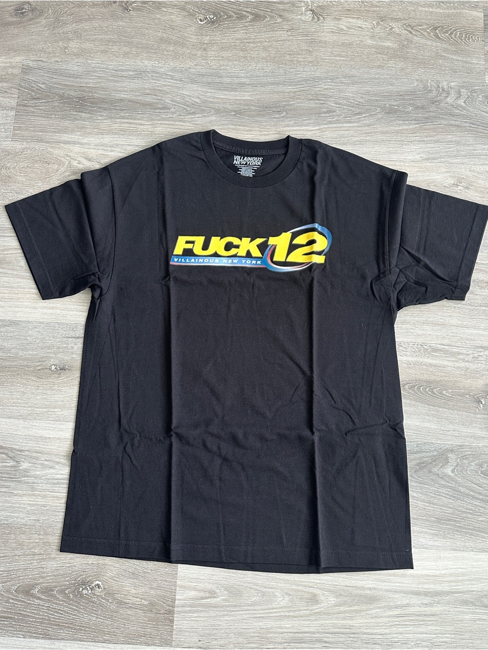 Villainous NY F*ck 12 Tee shirt size XL